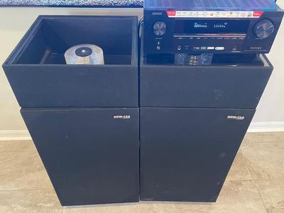 Denon AV RECEIVER AVR-X2700H W/ Pioneer HPM -150 speakers