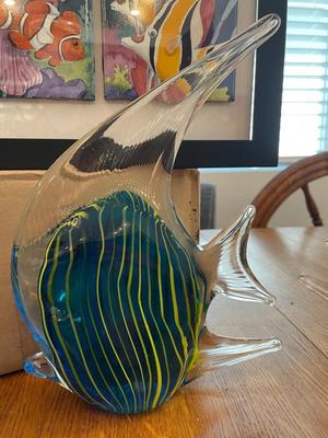 Tropical fish home decor