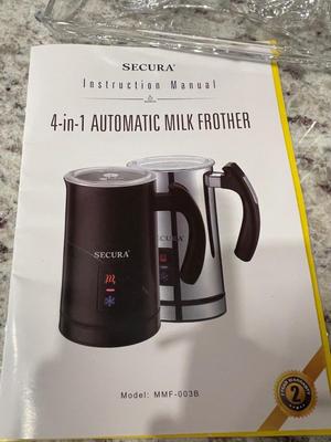 Secura automatic milk frother