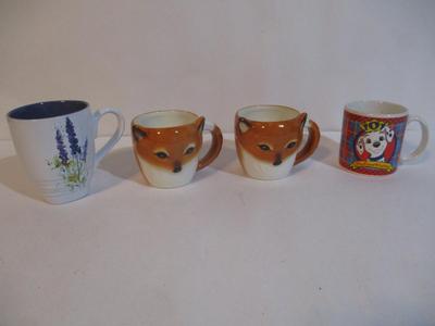 New Collectible Mugs Fox Dalmatians