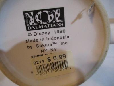 New Collectible Mugs Fox Dalmatians
