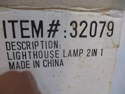 Lighthouse Lamp In The Box