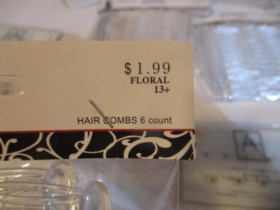 New Avon Nail Jewels Hair Combs Nail Decals