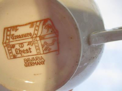 Vintage China Cups & Saucers Royal Standard Bavaria Germany Miterteich
