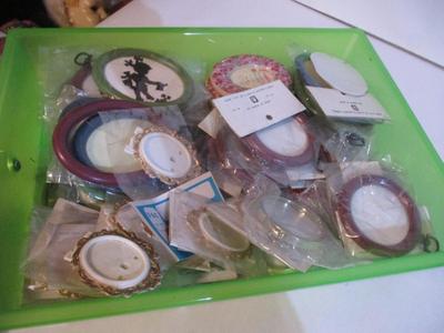 Bin Full Of Decorative Small Picture Frames