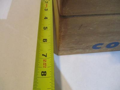 Vintage 1950's Helene Curtis Cold Wave Wooden Box