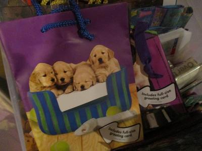 Assortment Of Various Sizes Of Gift Bags & Tissue Paper