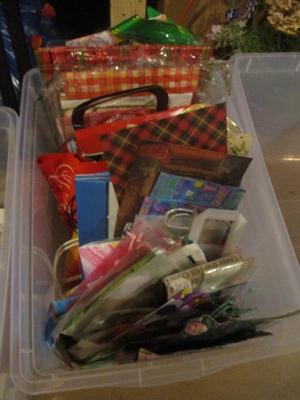 Assortment Of Various Sizes Of Gift Bags & Tissue Paper