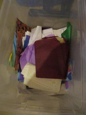 Assortment Of Various Sizes Of Gift Bags & Tissue Paper