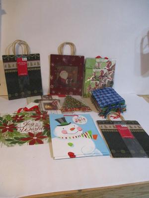 Assortment Of Various Sizes Of Gift Bags