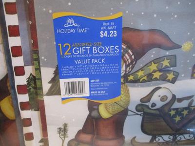 New Holiday Gift Boxes & Bags