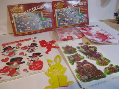 Vintage Window Decals