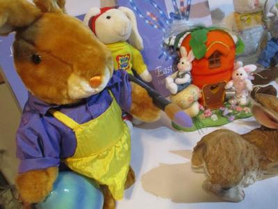 New Easter Bunny Decorations & Plush