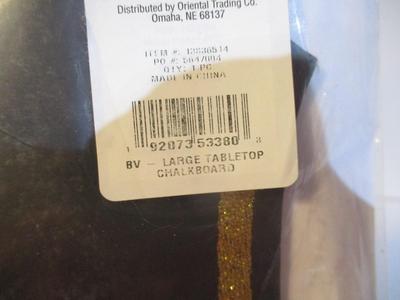 Home Decor & Crafting Items Magazine Organizers Tabletop Chalkboard