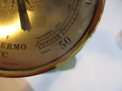 Vintage Made In West Germany Thermometer