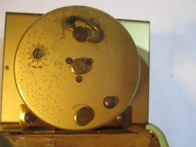 Europa Germany Travel Alarm Clock 2 Jewels