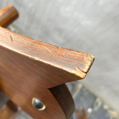 LOT 82G: Vintage Wooden Rocking Horse