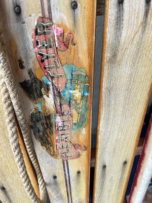 LOT 85G: Winter Work and Play - Sleds and Snow Shovels