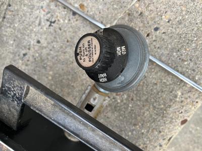 LOT 86G: Camping / Outdoors Equipment - Fishing Net, Cast Iron Pot, Binoculars, Lantern and More