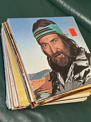 LOT 88Z: Big Lot of Vinyl Records - Willie Nelson, Barbra Streisand, The 4 Seasons and More