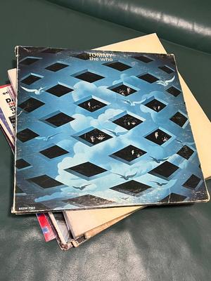 LOT 89Z: Classic Rock Vinyl Record Albums - The Who, Credence, Janis Joplin, Paul McCartney and More