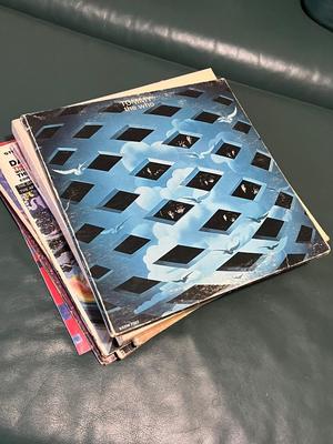 LOT 89Z: Classic Rock Vinyl Record Albums - The Who, Credence, Janis Joplin, Paul McCartney and More
