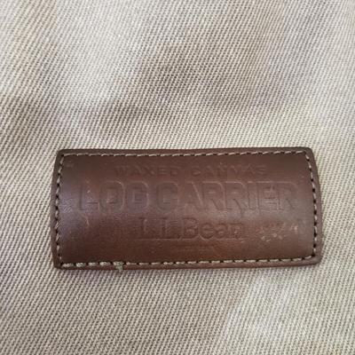 Brass Top Fireplace Screen, Brass Fireplace Tools and L.L. Bean Log Bag (2058R-MG)