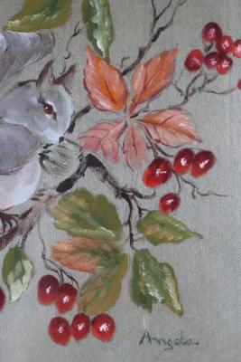Framed Original Painting by Angela
