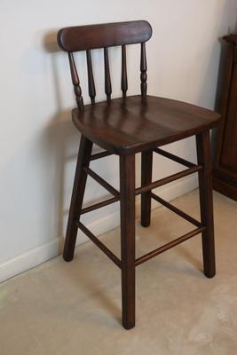 Vintage Solid Wood Stool