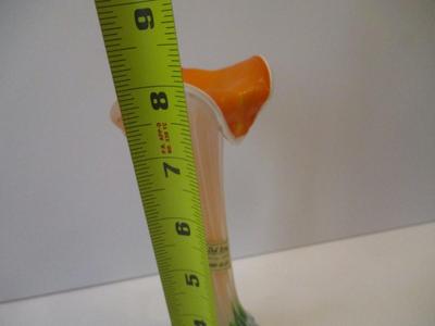 Approx 8" Tall A. Dal Borgo Murano Glass Vase