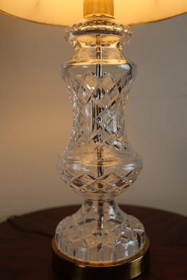 WATERFORD 29” Crystal Table Lamp