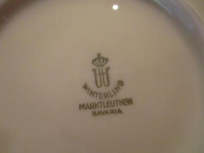 Mitterteich Bavaria & Winterling Marktleuthen Cups & Saucers #3