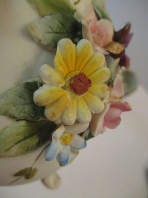 Porcelain Footed Egg Vases Limoges Castel Inarco & Lefton China Hand Painted