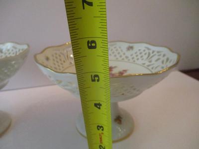 Schumann Arzberg Bavaria Reticulated Pedestal Dish