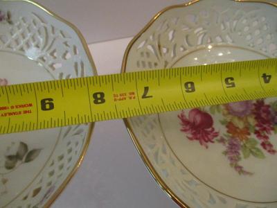 Schumann Arzberg Bavaria Reticulated Pedestal Dish