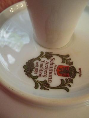 Schumann Arzberg Bavaria Reticulated Pedestal Dish