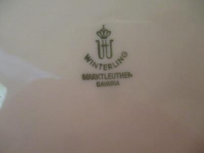 Seltmann Weiden Bavaria "Monika" & Winterling China Plates