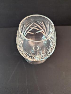 9 - Gorham Cherry Wood Clear Crystal Water Goblets #9