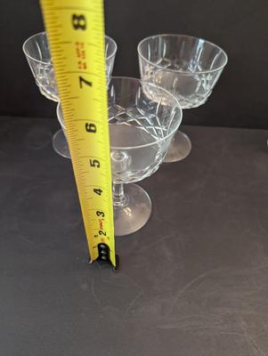 3 - Cristal D'Arques-Durand Champagne Glasses #10