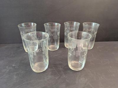 11 - Crystal Wine Glass & Princess House Heritage 10 Oz Glasses #11