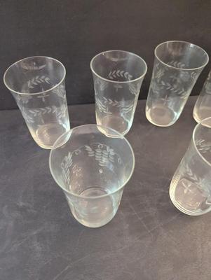11 - Crystal Wine Glass & Princess House Heritage 10 Oz Glasses #11