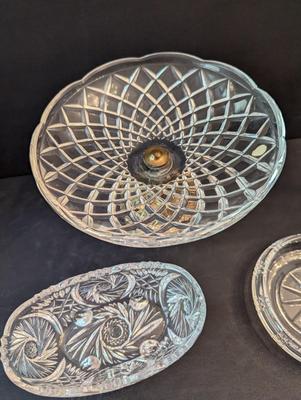 Clear Crystal Candy Dishes