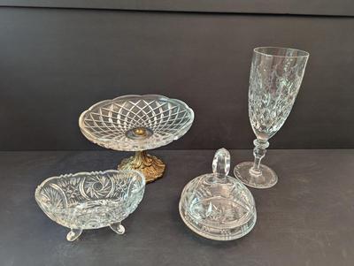 Clear Crystal Candy Dishes