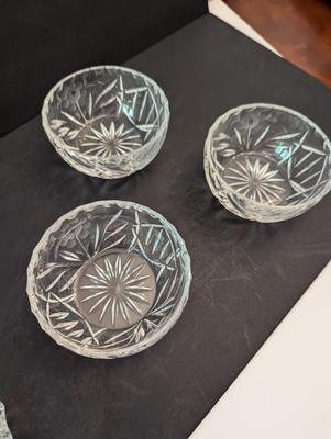 Crystal Clear Candy Dishes Gorham Style