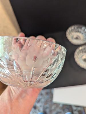Crystal Clear Candy Dishes Gorham Style