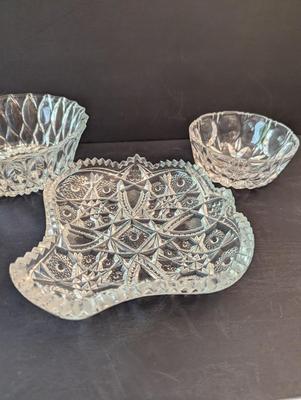 Clear Crystal Glass Dishes