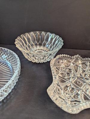 Clear Crystal Glass Dishes