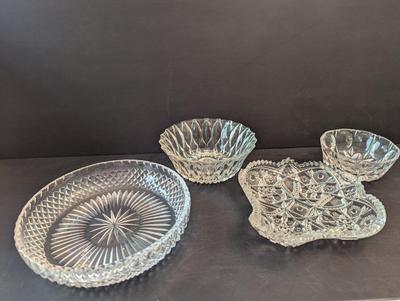 Clear Crystal Glass Dishes