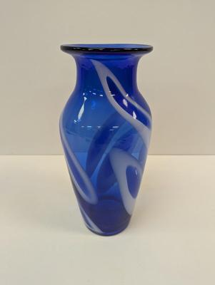 Hand Blown Art Decor Glass Vase #27
