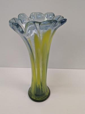 Vintage Decorative Hand Blown Murano Style Glass Vase #28